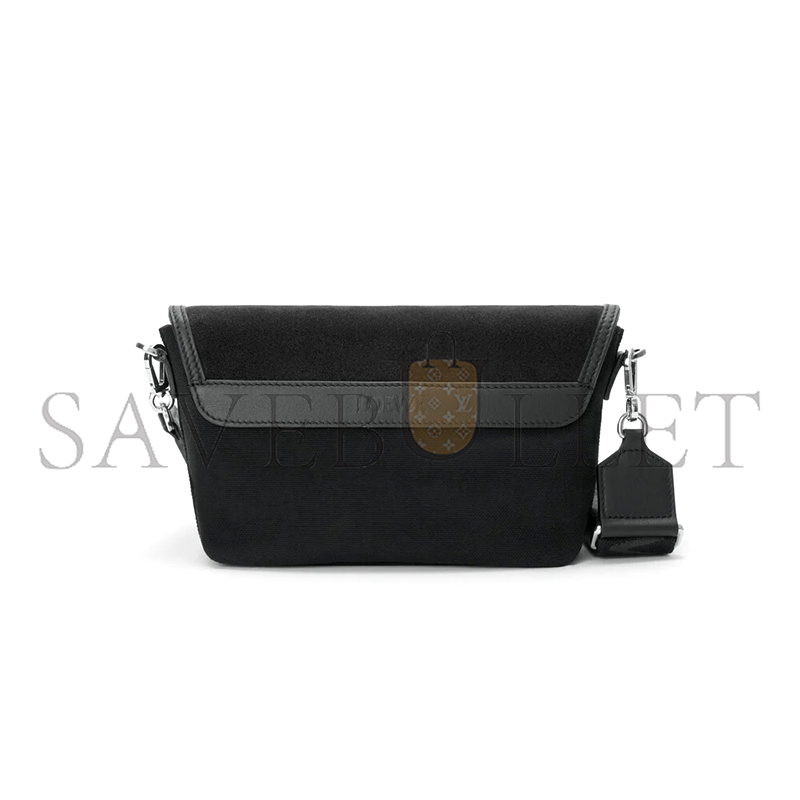 LOEWE MINI FLEX MESSENGER IN CANVAS AND SUEDE CFLXPKPX01 (19*14*5cm)